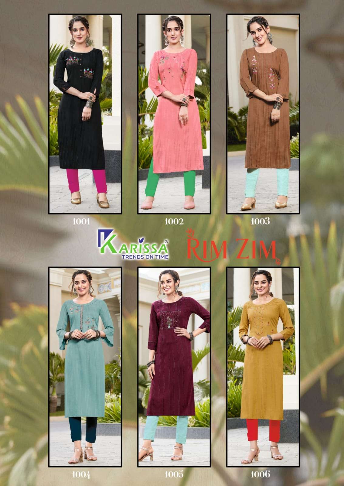 Karissa-Rim Zim- Heavy-Fancy-Viscose-Weaving-Effect-Liva-Tag-Thread-Manual-Handwork-Kurti-Collage